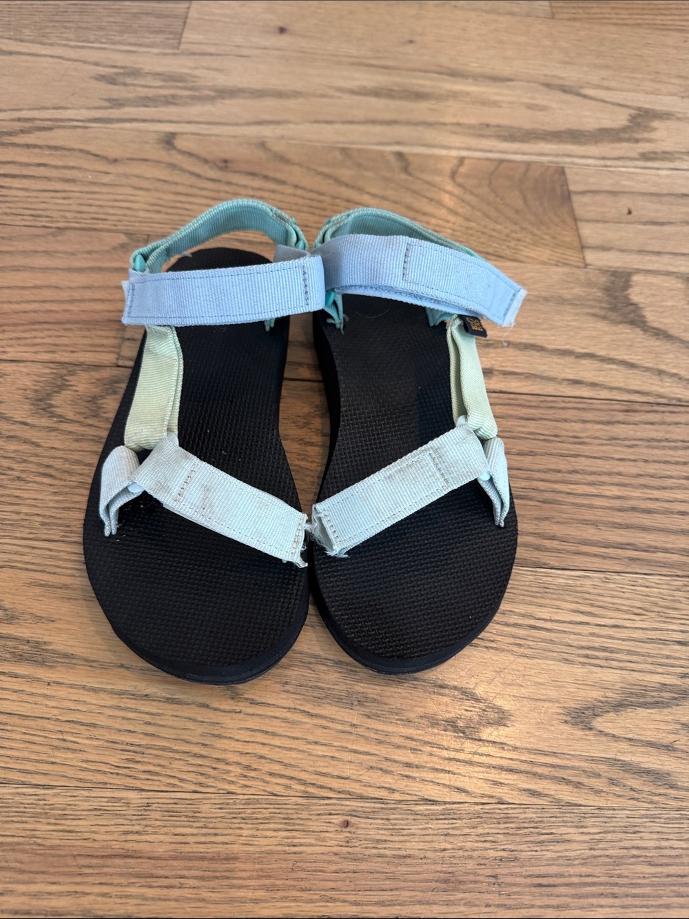 Teva Kids Sandals in Light Blue and Mint
